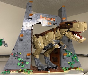 LEGO Jurassic Park set